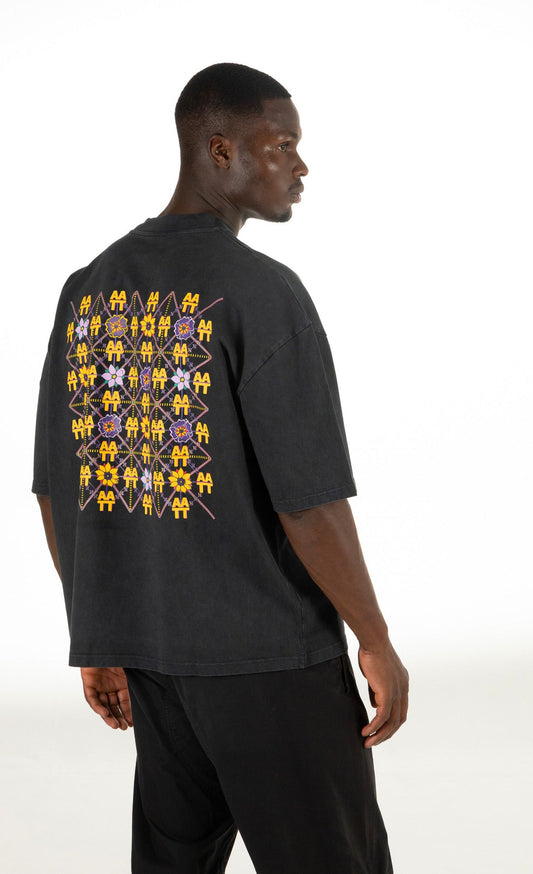 Pattern Tee Stone - Gbaje Jewelry