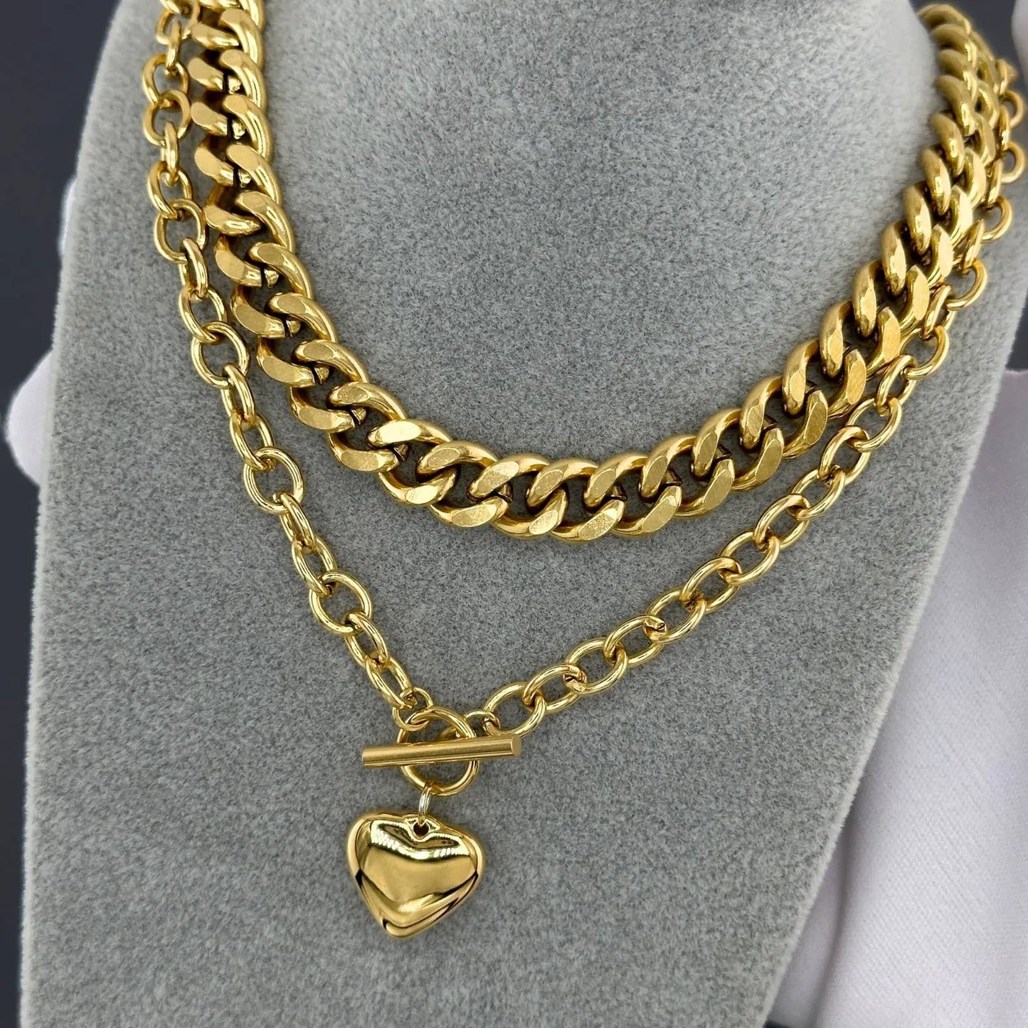 Heart Necklace - Gbaje Jewelry
