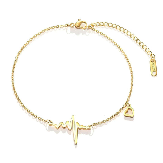 Heartbeat Bracelet for women - Gbaje Jewelry