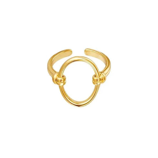 Open Oval Ring - Gbaje Jewelry