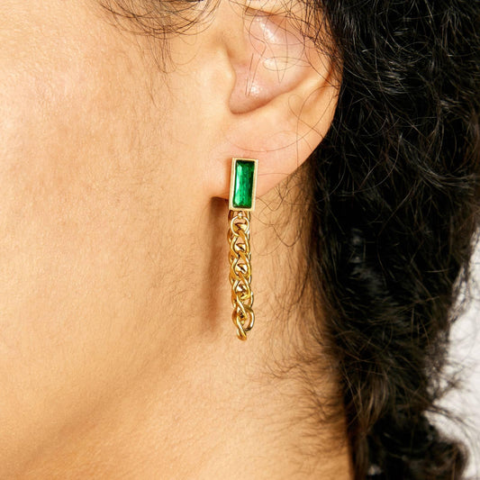 Pick Me Up Drop Earrings - Gbaje Jewelry