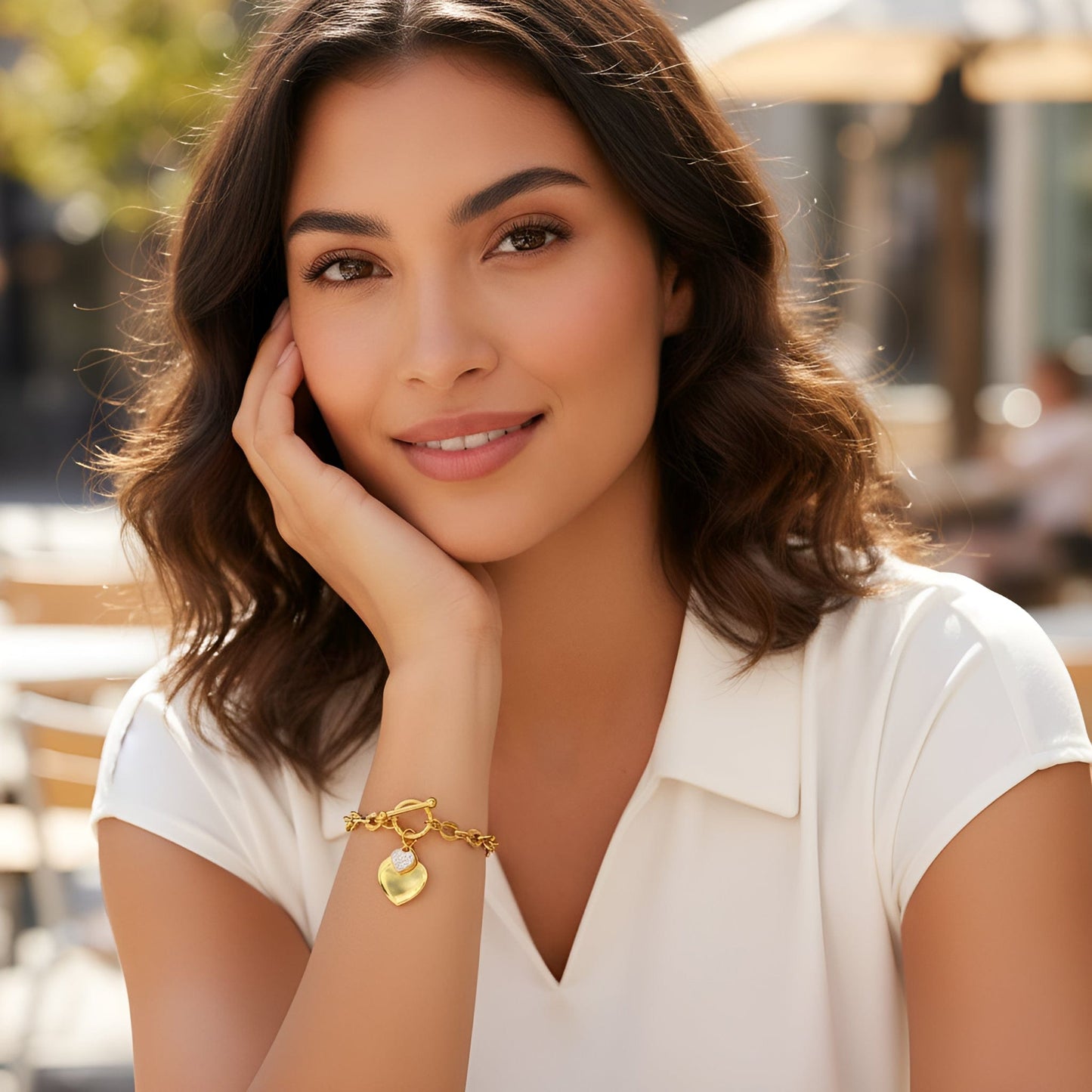 Heart Bracelet for Ladies - Gbaje Jewelry