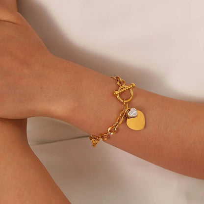 Heart Bracelet for Ladies - Gbaje Jewelry