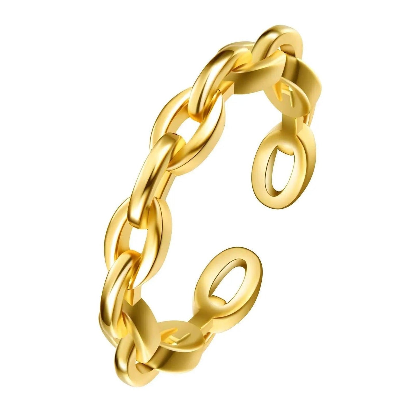 Links finger ring - Gbaje Jewelry