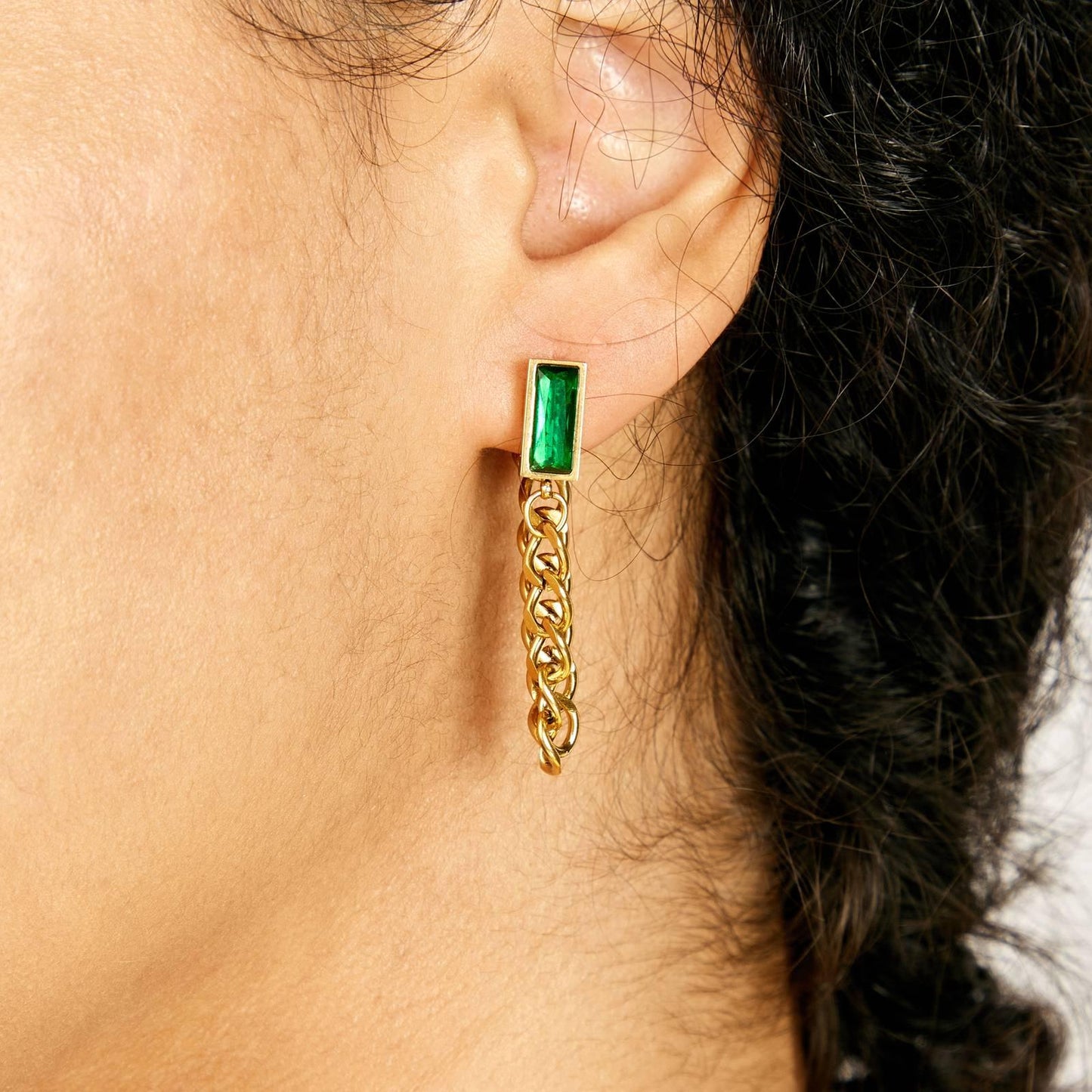 Pick Me Up Drop Earrings - Gbaje Jewelry