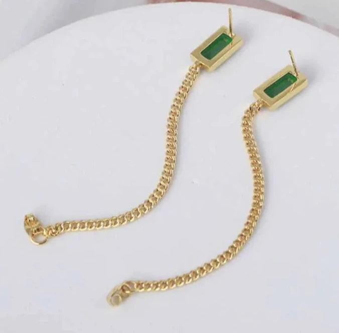 Pick Me Up Drop Earrings - Gbaje Jewelry
